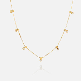 Necklace / SNS20120-01WHT