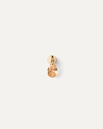 PG Peach Lily Single Earring 