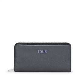 PU.COT,WALLET M NEW DORP BLACK