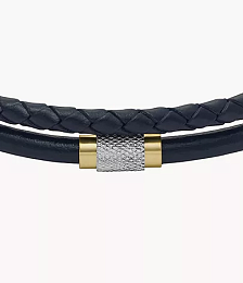 Fossil Leather Bracelet / JF04703998