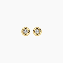 Blush Lab-Grown Diamond 14K Gold Earring / LG7005Y