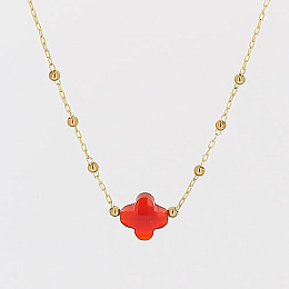 Necklace & Pendant / SNS7970-01RED