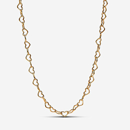 PANDORA Gold Plated metal blend Necklace / 363334C00-45