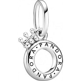 Crown O sterling silver pendant /399043C00