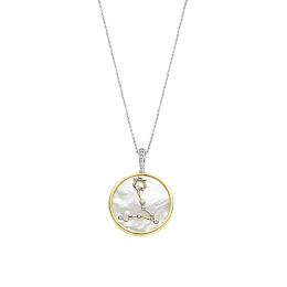 Ti Sento Sterling Silver Necklace/6826PI