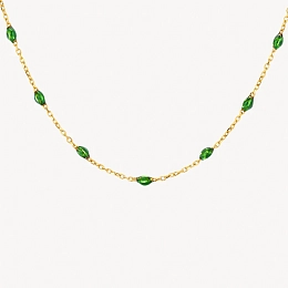 Golden Necklace & Pendant/3162YRG