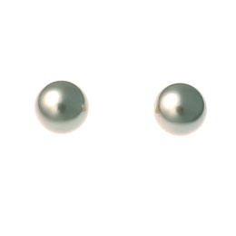 Post earring white pearl /21016 650