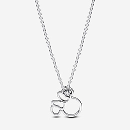 Disney Minnie Mouse sterling silver collier with c