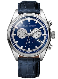 Claude Bernard Quartz Watch Men / 10259 3C BUAIN Switzerland