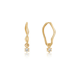 Ania Haie 14K Gold Earring/EAU006-04YG