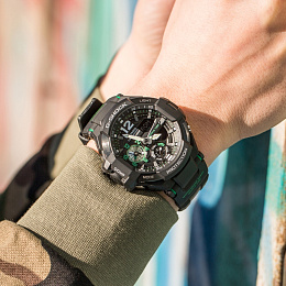 Quartz Wristwatch / GA-1100-1A3SDR
