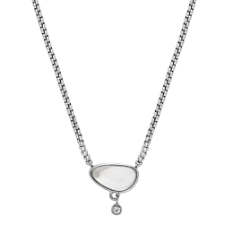 NECKLACE BASE METAL WITH CZ