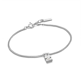 Ania Haie Rhodium plated Bracelet / B054-01H