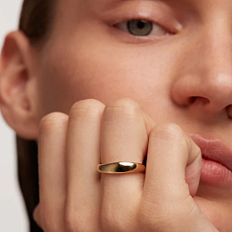 PIROUETTE GOLD RING