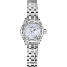 Jazzmaster Lady Quartz 26mm - White MOP dial - Bra