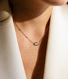 Necklace & Pendant / SNS27675-01WHT