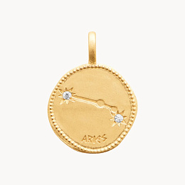 PENDANTARIES     18 KT GOLD PLATED CZ /27687103