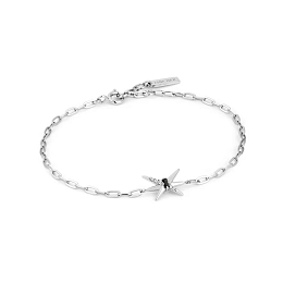 Ania Haie Rhodium plated Bracelet / B053-01H