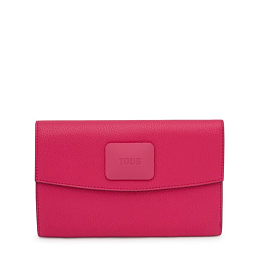 PU.COT,WALLET L.FLAP T LUCIA FUCHSIA