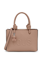 PU,MINI HANDBAG T LA RUE NEW TAUPE