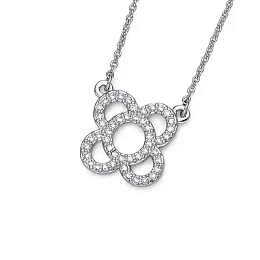 Pendant Flor rhod. crystal /11701R