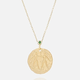 Zag Bijoux Surgical Stainless Steel Necklace / SNM21348-01GEM