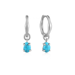 925 Sterling Silver Earring/E044-05H