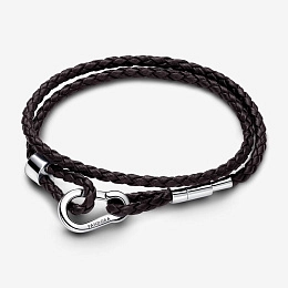 PANDORA Leather Bracelet / 593338C01-D2