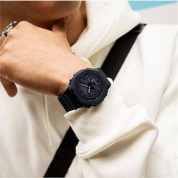 Casio G-Shock Quartz Wristwatch Unisex / GA-2100-1A1NDR
