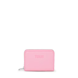 PU.COT,COINPURSE M NEW DORP PINK