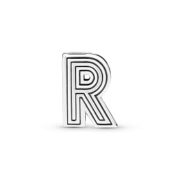 Pandora Reflexions letter R silver clip charm/Серебряная клипса-шарм Pandora Reflexions