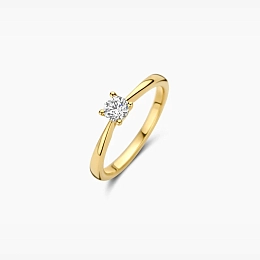 Blush Lab-Grown Diamond 14K Gold Ring / LG1002Y-54