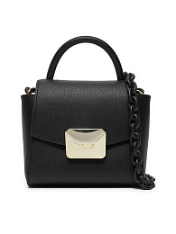 PU.PVC,MINI HANDBAG T LUCIA BLACK