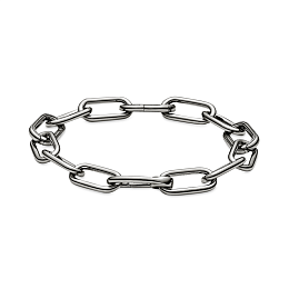 Ruthenium-plated link bracelet /549588C00-2