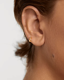 PG Peach Lily Single Earring 