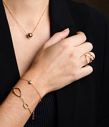 Zag Bijoux Surgical Stainless Steel Bracelet / SBS21946-01WHT