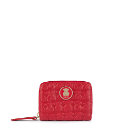 COW LEATHER,PURSE M.,SHERTON,RED