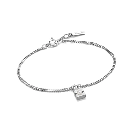 Ania Haie Rhodium plated Bracelet / B054-01H