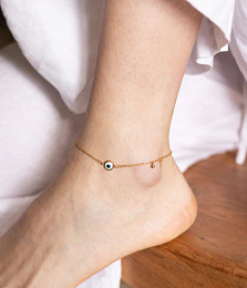 Zag Bijoux Surgical Stainless Steel Anklet / SAS13940-01SEL
