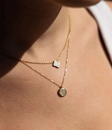 Zag Bijoux Necklace & Pendant / SNS26508-00WHT