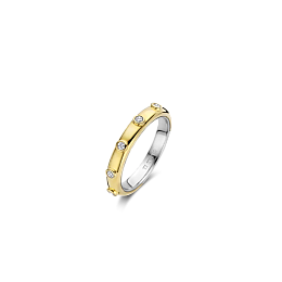 Ti Sento Sterling Silver Ring/12316ZY-56