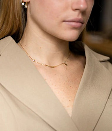 Necklace / SNS21830-01WHT