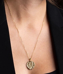 Zag Bijoux Surgical Stainless Steel Necklace / SNM21348-01GEM