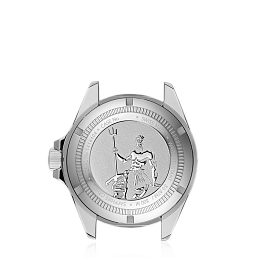 Neptunian Power reserve 68 / 42 mm / WR 300m / automatic 68 hours PR / stainless steel / metal brace