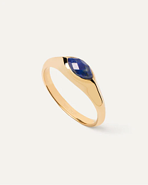 Nomad Lapis Lazuli Stamp Ring