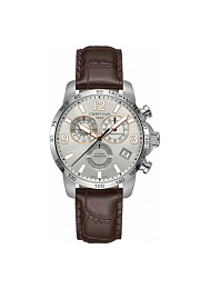 DS PODIUM/BGR/CHRQC/STEEL/L.BROWN/SILVER WATCHES CAL.10 1/2''' G10.962 ANALOG QUARTZ /C034.654.16.03