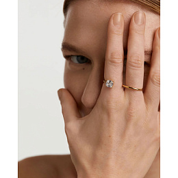 PDPAOLA Sterling Silver Ring/AN01-A27-14