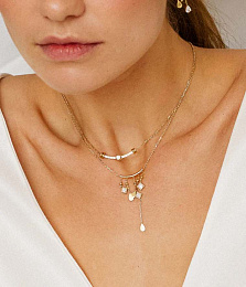 Necklace & Pendant / SNS27600-01WHT