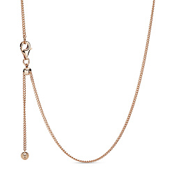 Pandora Rose necklace with sliding clasp