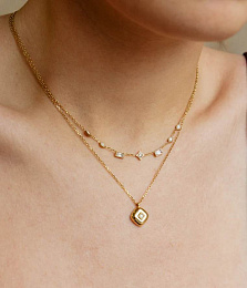 Necklace & Pendant / SNS27629-01WHT